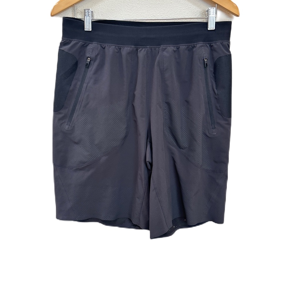 Lululemon Pace Breaker Short 9" Black Athletic Running Lined Men’s Large
